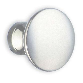 Smedbo BK207M 1 in. Round knob in Brushed Chrome Design Collection Collection